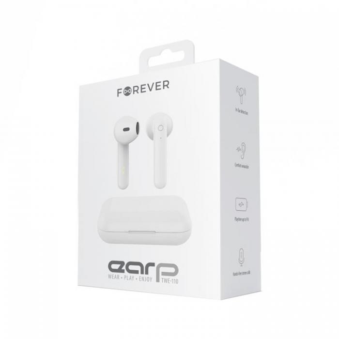 Forever - Forever TWS Bluetooth In-Ear Hrlurar TWE-110 - Vit