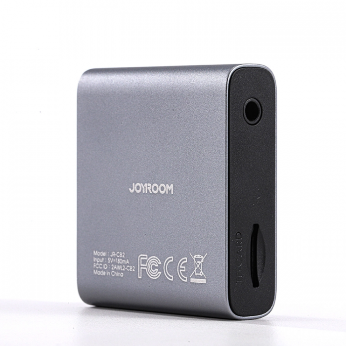 Joyroom - Joyroom JR-CB2 Bluetooth AUX-Sndare Fr Bil, TV - Gr