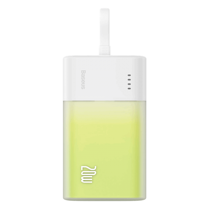 BASEUS - Baseus Powerbank 5200mAh Popsicle 20W - Vit/Grn