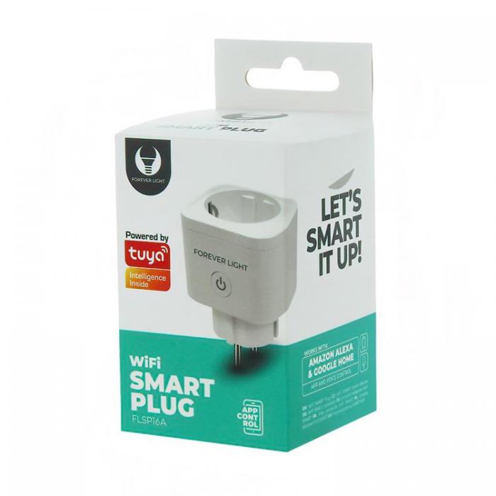 Forever Light - Forever Light Smart Plug WiFi 240V 16A - FLSP16A