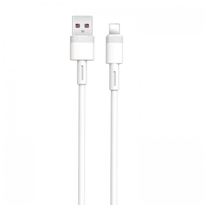 XO - XO USB-A Till Lightning Kabel 1m 5A NB-Q166 - Vit