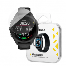 Wozinsky - [2-Pack] Wozinsky Garmin Forerunner 265S 46mm Härdat glas Skärmskydd - Svart