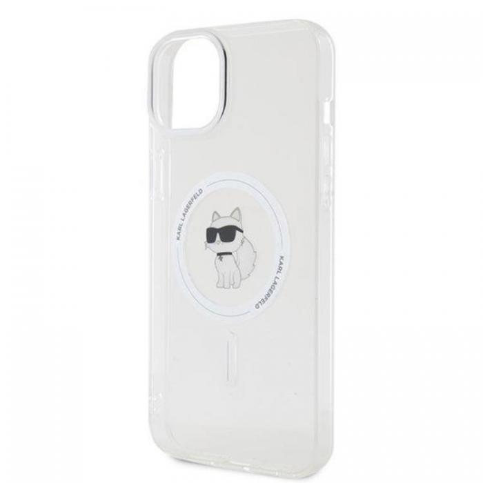 KARL LAGERFELD - Karl Lagerfeld iPhone 15 Plus Mobilskal Magsafe IML - Clear