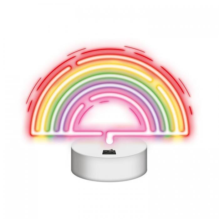 Neolia - Neolia LED Neon Light RAINBOW P Stativ NNE09 - Flerfrgad