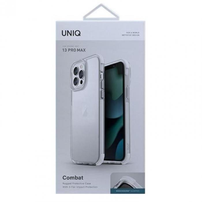 UNIQ - UNIQ Combat Skal iPhone 13 Pro Max Skal - Vit