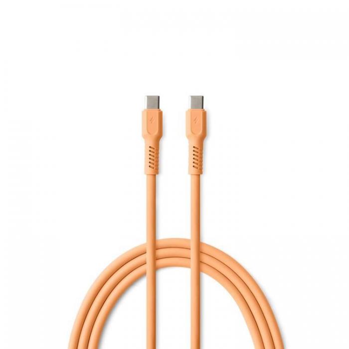 Colorum - Colorum USB-C till USB-C Kabel 1.8m 3A - Peach