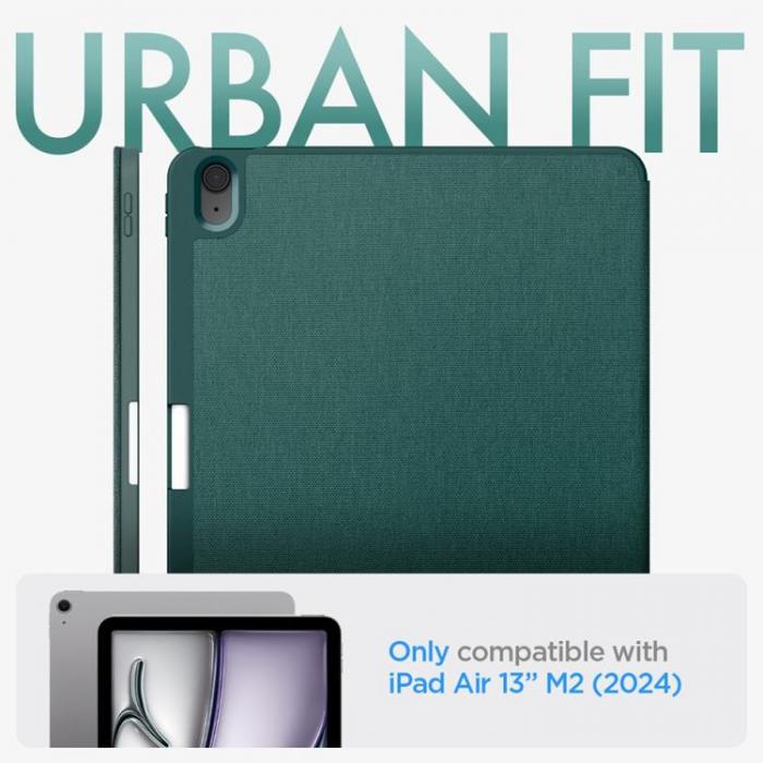 Spigen - Spigen iPad Air 13 (2024) Fodral Urban Fit - Midnattsgrn