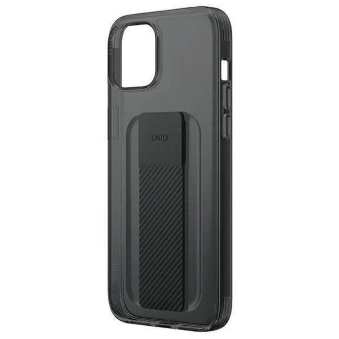 UNIQ - UNIQ iPhone 14 Skal Heldro Mount - Svart/Vapor Smoke