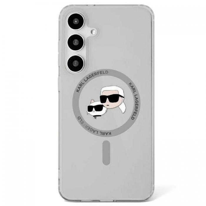 KARL LAGERFELD - Karl Lagerfeld Galaxy S25 Plus Mobilskal MagSafe Karl & Choupette Logo - Svart