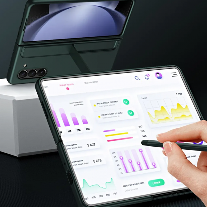 Taltech - Galaxy Z Fold 6 5G Mobilskal Kickstand - Svart