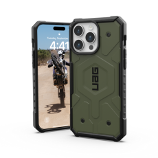 UAG - UAG iPhone 15 Pro Max Mobilskal Magsafe Pathfinder - Olive Drab