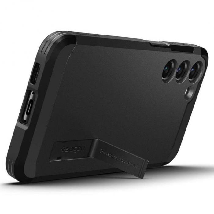 Spigen - Spigen Galaxy S23 Plus Skal Tough Armor - Svart