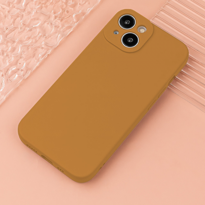 A-One Brand - iPhone 16 Plus Mobilskal Silikon - Caramel