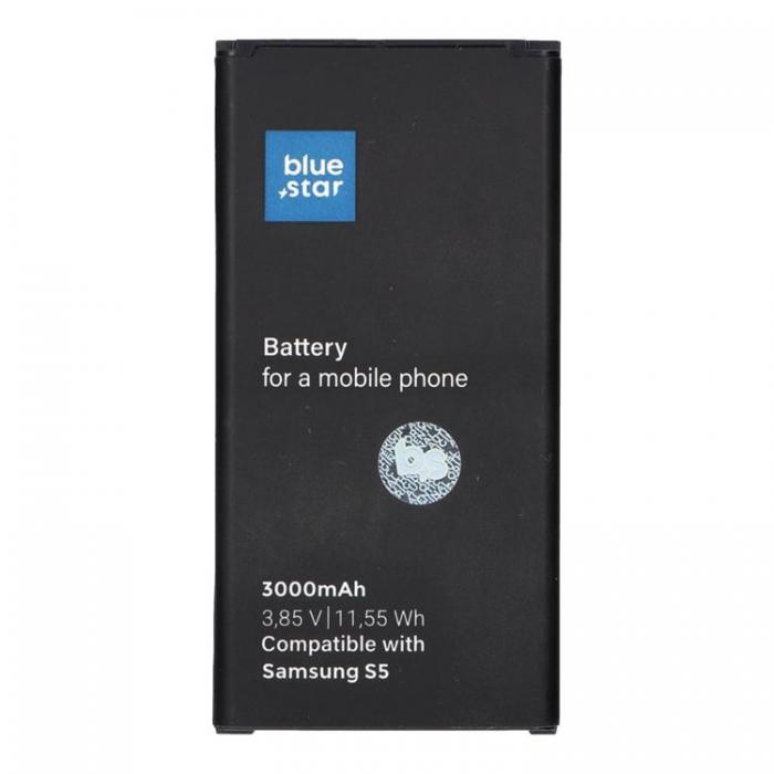 A-One Brand - Blue Star Samsung S5 Batteri 3000 mAh PREMIUM