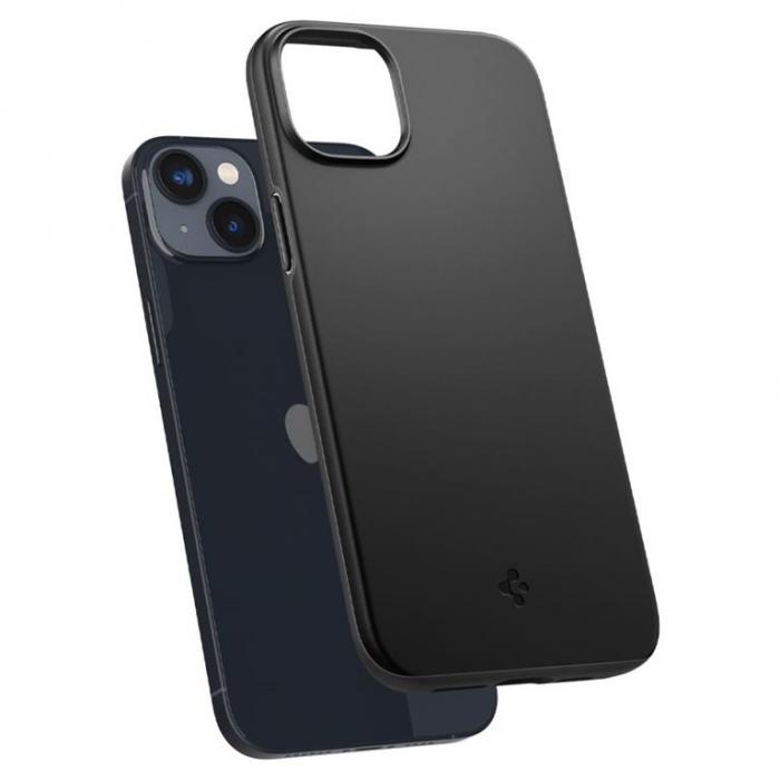 Spigen - Spigen iPhone 14 Plus Skal Thin Fit - Svart