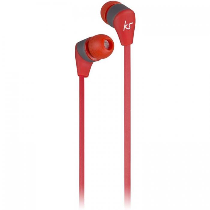 Kitsound - KITSOUND Hrlurar Bounce In-Ear Trdls Mic - Rd