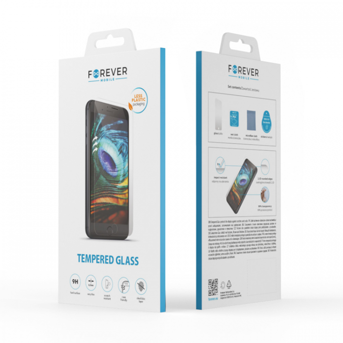 Forever - Forever Xiaomi 14T/14T Pro Hrdat Glas Skrmskydd 2.5D - Clear