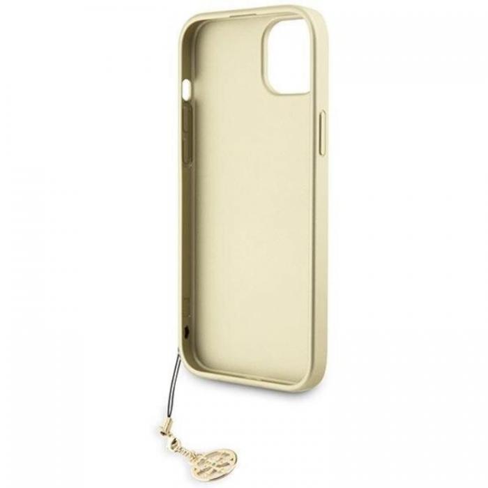 Guess - Guess iPhone 15 Mobilskal Charm Collection - Brun