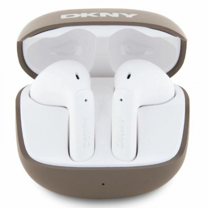 DKNY - DKNY TWS In-Ear Hrlurar Bluetooth Satiny Finish - Brun