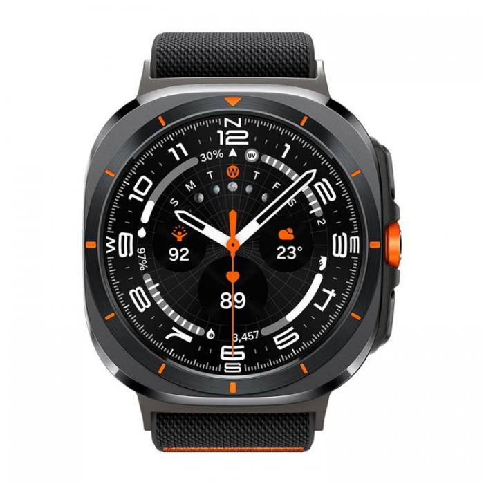 Spigen - Spigen Galaxy Watch Ultra (47mm) Armband Fit Line - Svart