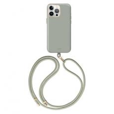 UNIQ - UNIQ iPhone 15 Pro Max Halsbandsskal Magsafe Coehl Creme - Sage