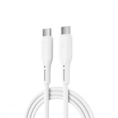 WIWU - WIWU USB-C Till USB-C Kabel 60W 1m Wi-C043E - Vit