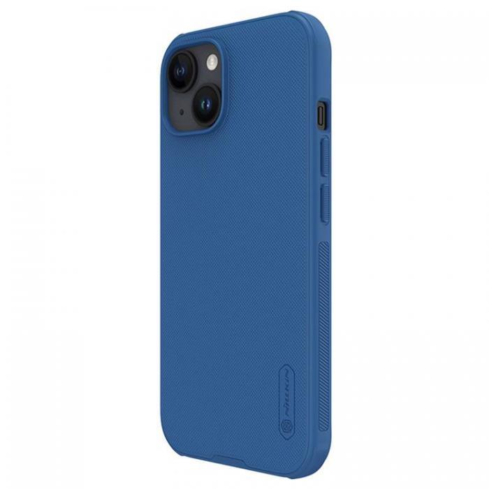 Nillkin - Nillkin iPhone 15 Mobilskal Super Frosted Shield Pro - Bl