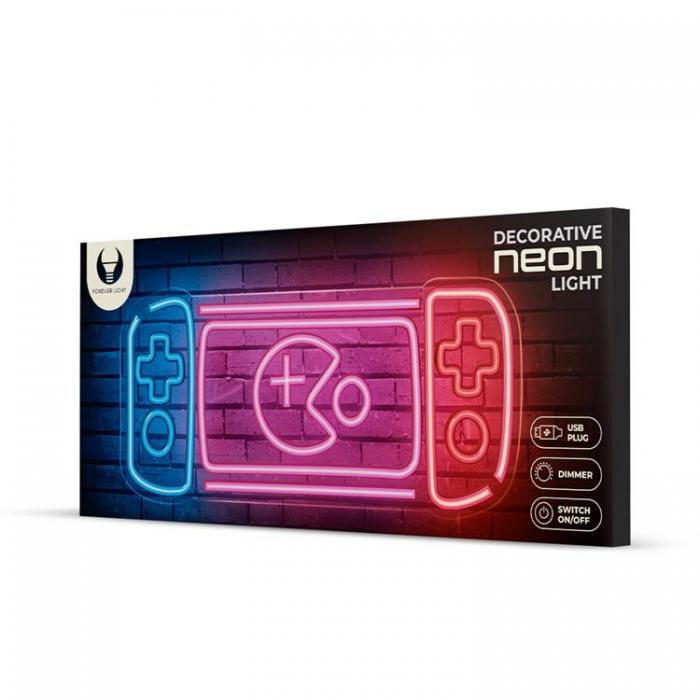 Forever Light - Forever Light Neon LED PLEXI GAME CONSOLE FPNE27 - Flerfrgad