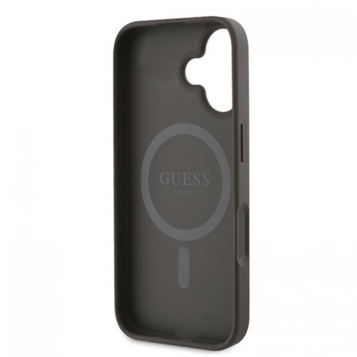 Guess - Guess iPhone 16 Plus Mobilskal Magsafe 4G Printed Stripes