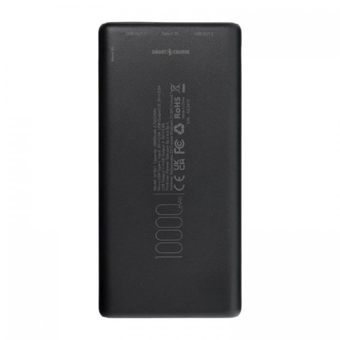 Blue Star - Blue Star Powerbank 10000 mAh 2A W1061 - Svart