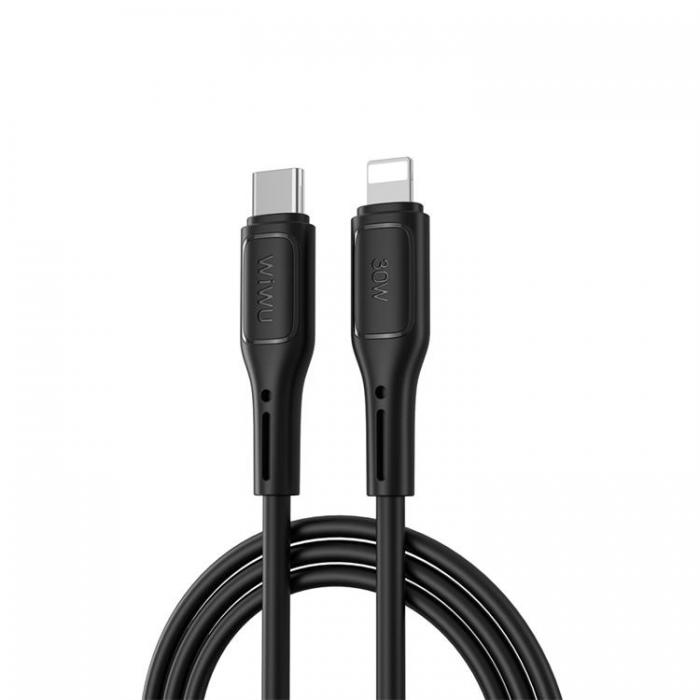 WIWU - WIWU USB-C Till Lightning Kabel 30W 1m Starlink Series - Svart