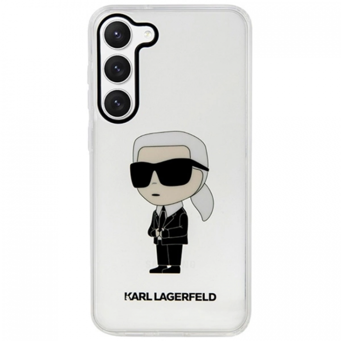 KARL LAGERFELD - Karl Lagerfeld Galaxy S23 Mobilskal Ikonik - Clear