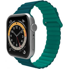 Celly - Celly Apple Watch (42/44/45mm) Armband Magnetiskt - Grön