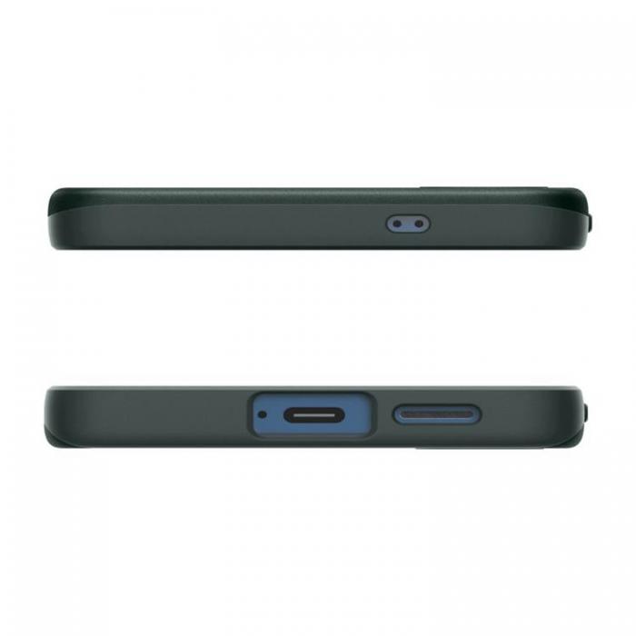 Spigen - Spigen Galaxy S25 Mobilskal Magsafe Thin Fit - Abyss Grn