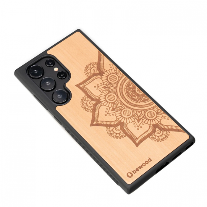 Bewood - Bewood Galaxy S24 Ultra Mobilskal Mandala ppeltrd