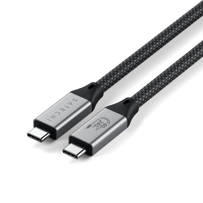 Satechi - Satechi USB-C till USB-C Kablar Pro (1.2m) - Svart