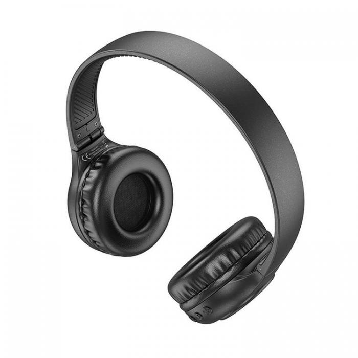 Hoco - Hoco On-Ear Hrlurar Trdlsa Bluetooth W41 - Svart