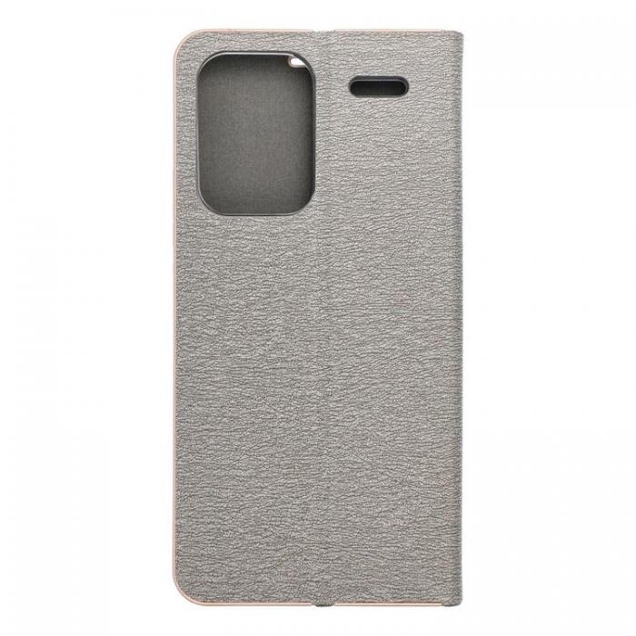 A-One Brand - Xiaomi Redmi Note 13 Pro Plus Plnboksfodral Luna Guld - Silver