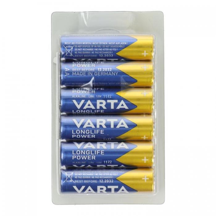 VARTA - Varta 12-st Alkaliskt Batteri R6 (AA) Longlife