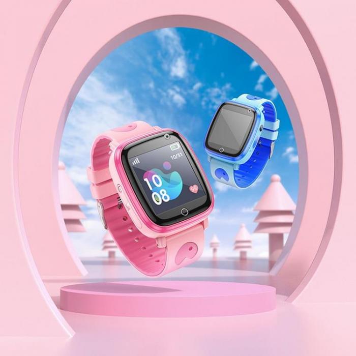 Hoco - Hoco Smartwatch fr Barn 2G Y100 - Rosa