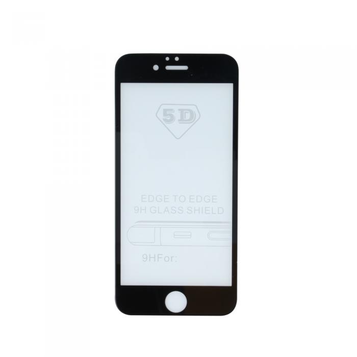 OEM - Skyddsglas 5D fr iPhone 15 Pro Svart Ram