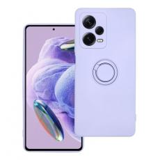 A-One Brand - Xiaomi Redmi Note 12 Pro Plus Mobilskal Ringhållare Silikon - Lila