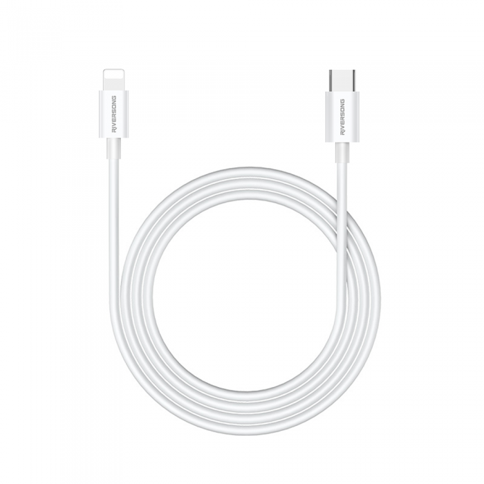 Riversong - Riversong USB-C till Lightning kabel 3A CL76 Lotus 1m