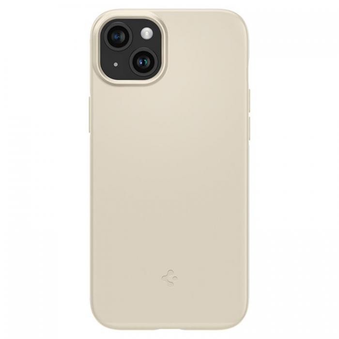 Spigen - Spigen iPhone 15 Plus Mobilskal Thin Fit - Mute Beige