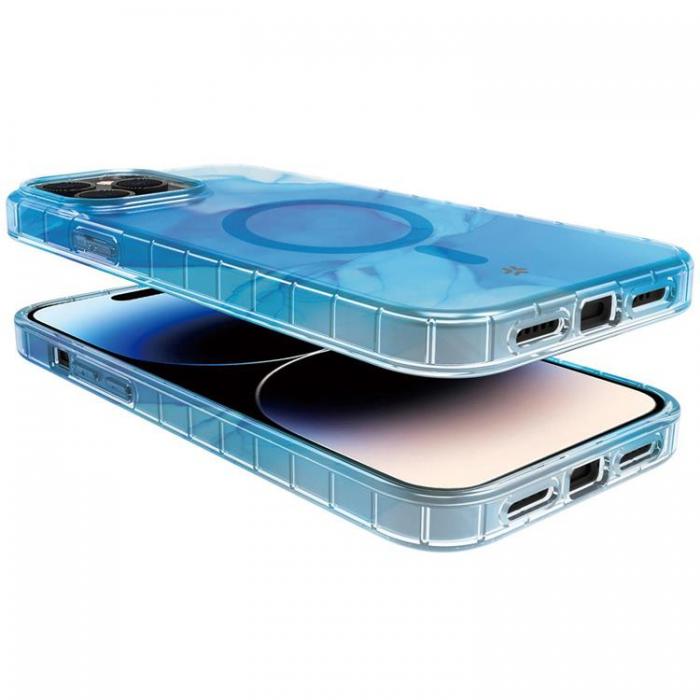 Celly - Celly iPhone 15 Pro Mobilskal Magsafe TPU - Bl