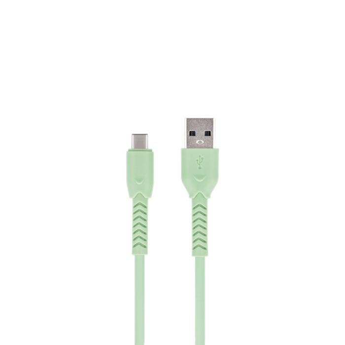 Maxlife - Maxlife USB-C till USB-A kabel 1m 3A MXUC-04 - Grn