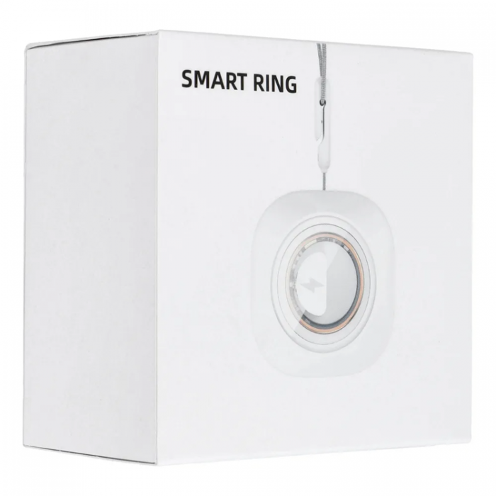 A-One Brand - Smart Ring Med Laddningsbox - Storlek 7 (17.3mm)-Guld