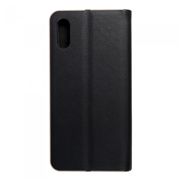 OEM - Forcell LUNA Guld fodral till Xiaomi Redmi 9AT / Redmi 9A Svart