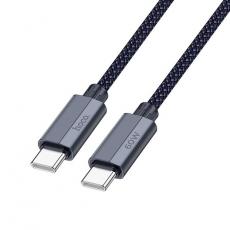 Hoco - HOCO USB-C Till USB-C 60W Kabel 1.2m PD QC3.0 3A U134 Mörkblå