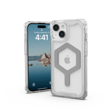 UAG - UAG iPhone 15 Mobilskal Magsafe Plyo - Ice/Silver